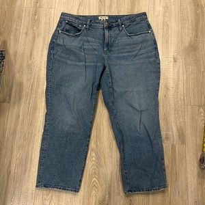 Madewell Curvy Perfect Vintage Straight Jean